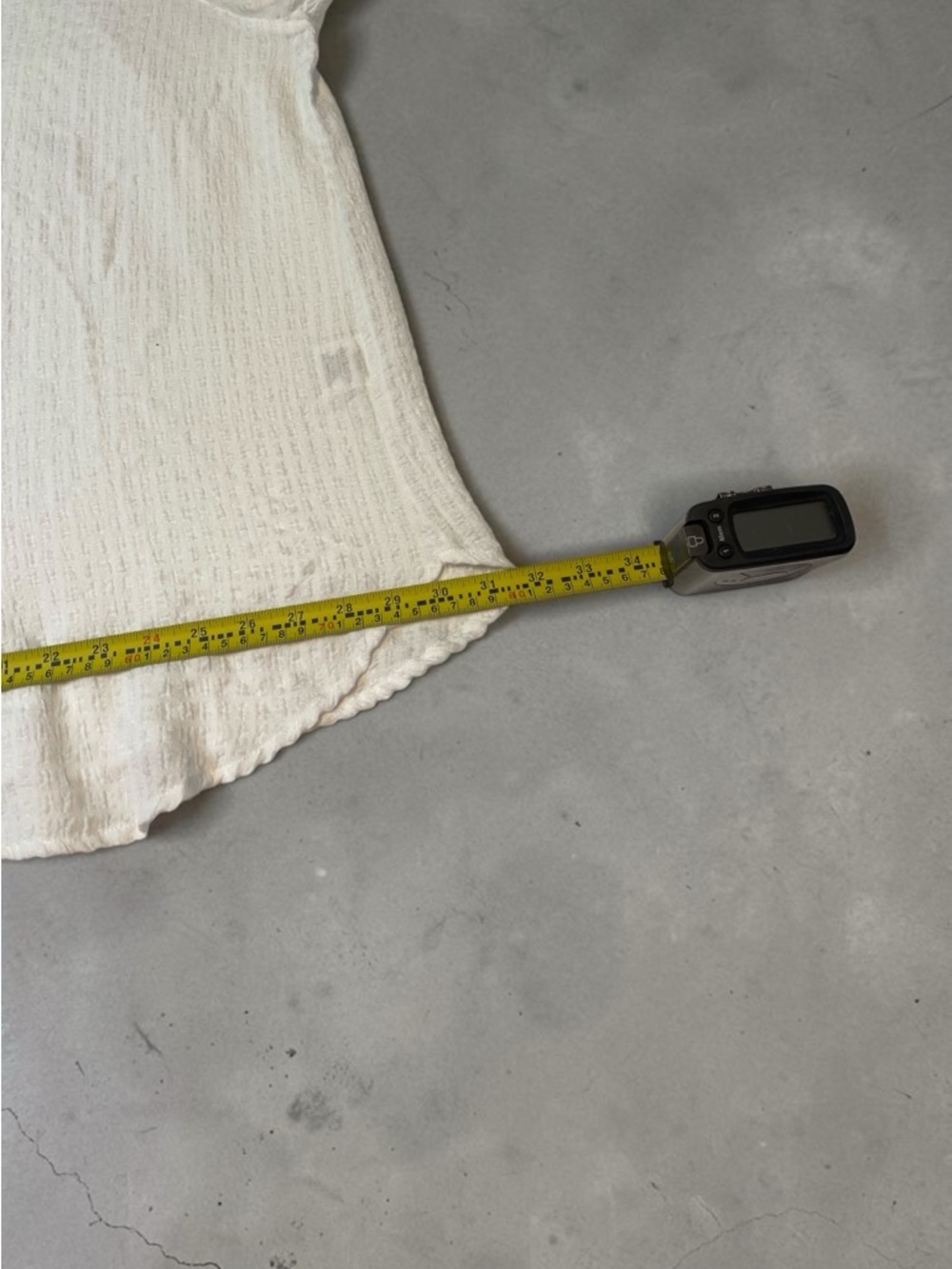 Jane and Delancey Textured White Blouse - Picture 6 of 8